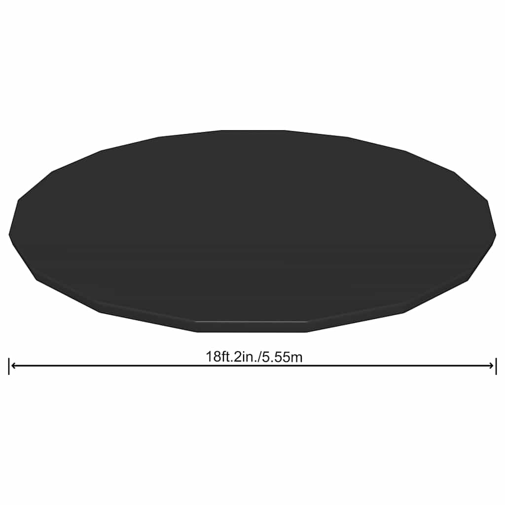 Bestway Set Copertura per Piscina Flowclear Fast 555 cm