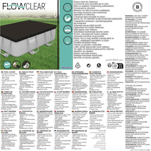 Bestway Copertura per Piscina Flowclear 269x179 cm 92883