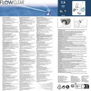 Bestway Kit di Manutenzione per Piscina Flowclear Deluxe 58237 91631