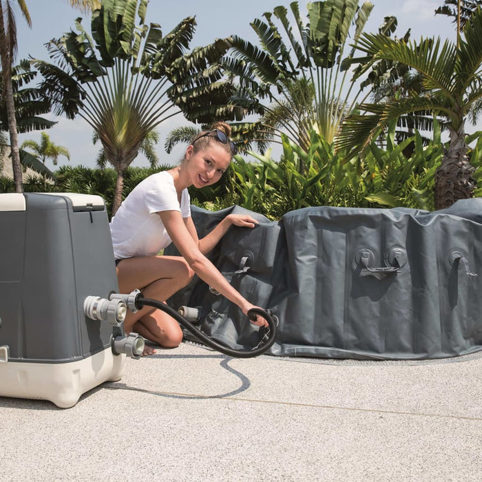 Bestway Idromassaggio Gonfiabile Lay-Z-Spa Palm Springs HydroJet 54144 91629