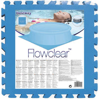 Bestway Protezioni per il Pavimento della Piscina 8 pz Blu 58220 91256