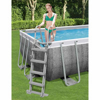 Bestway Scaletta per Piscina Flowclear a 4 Gradini 122 cm 93113