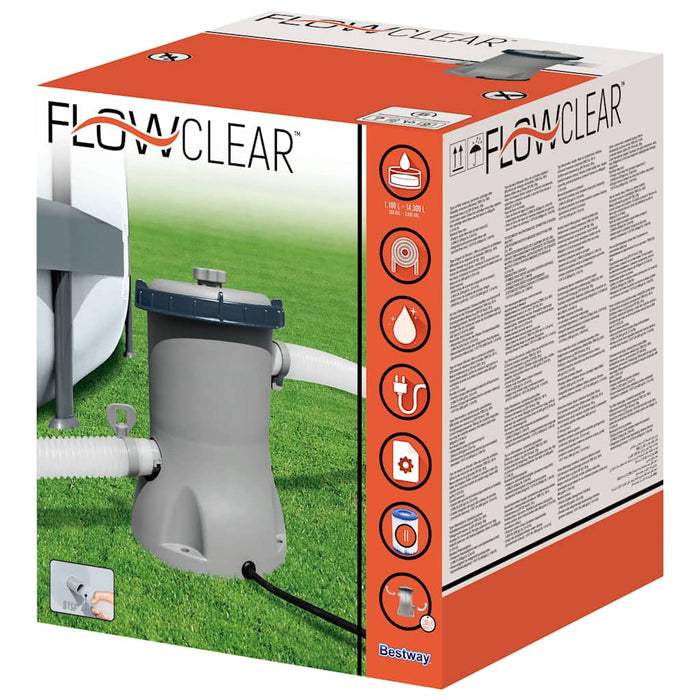 Bestway Pompa con Filtro per Piscina Flowclear 2006 l/h 92872