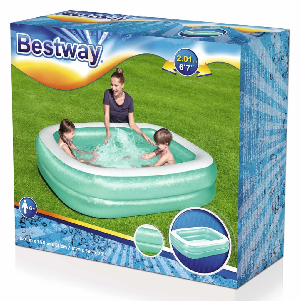 Bestway Piscina Rettangolare 201x150x51 cm Blu 434618