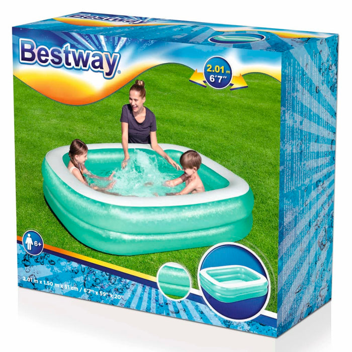 Bestway Piscina Rettangolare 201x150x51 cm Blu 434618