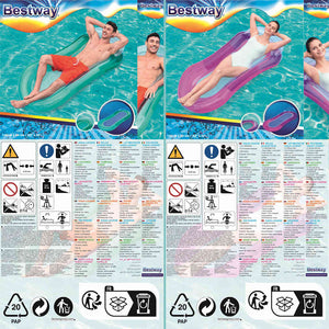 Bestway Lettino Gonfiabile da Piscina Aqua Lounge 92112