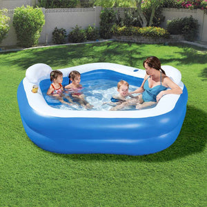 Bestway Piscina Family Fun Lounge 213x206x69 cm 92831