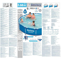 Bestway Piscina con Telaio Steel Pro 366x76 cm 92914
