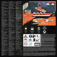 Bestway Hydro-Force Set Tavola da Paddle Gonfiabile Aqua Journey 65349 93314