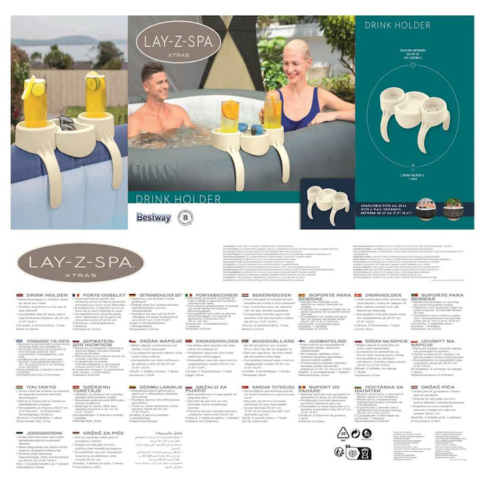 Bestway Porta Bevande Lay-Z-Spa 92892