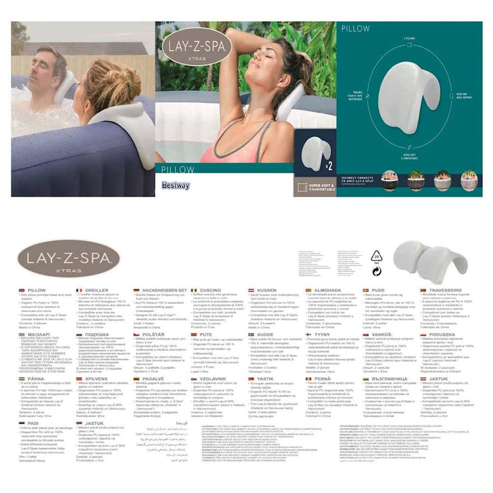 Bestway Cuscino per Vasca Idromassaggio Lay-Z-Spa 25x19,5x17,5 cm 92893