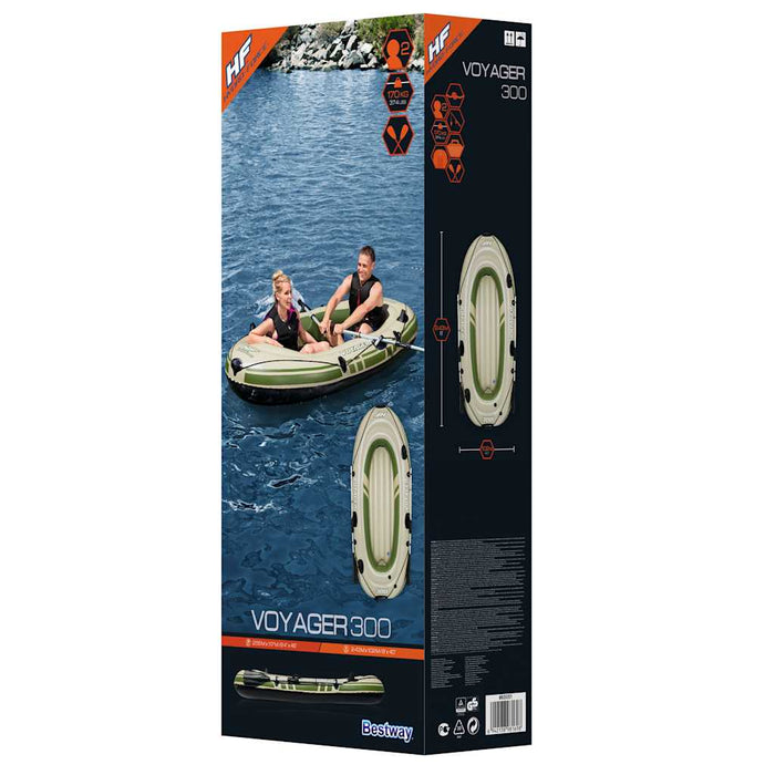Bestway Gommone Gonfiabile Hydro Force Voyager 300 243x102 cm 92903