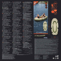 Bestway Gommone Gonfiabile Hydro Force Voyager 300 243x102 cm 92903