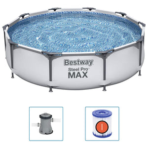 Bestway Set Piscina Steel Pro MAX 305x76 cm cod mxl 25722