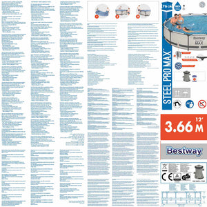 Bestway Set Piscina Steel Pro MAX 366x76 cm 92835