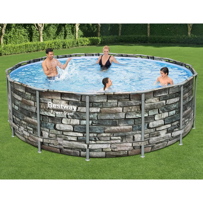 Bestway Piscina Power Steel 427x122 cm 92853