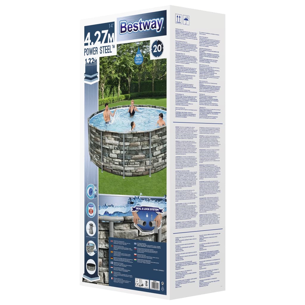 Bestway Piscina Power Steel 427x122 cm 92853