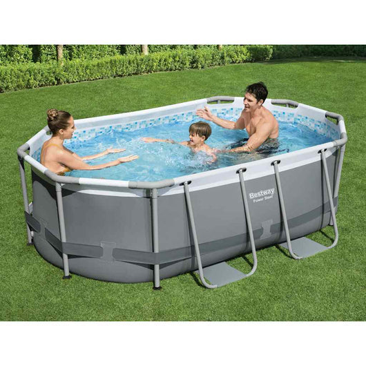 Bestway Piscina Fuori Terra Ovale Power Steel 305x200x84 cm 92857