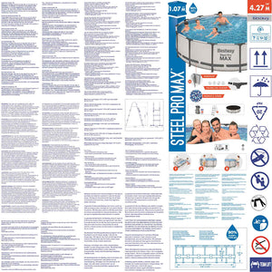 Bestway Set Piscina Steel Pro MAX 427x107 cm 92850