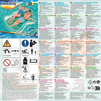 Bestway Piscina Double Designer Lounge 224x174 cm 92810