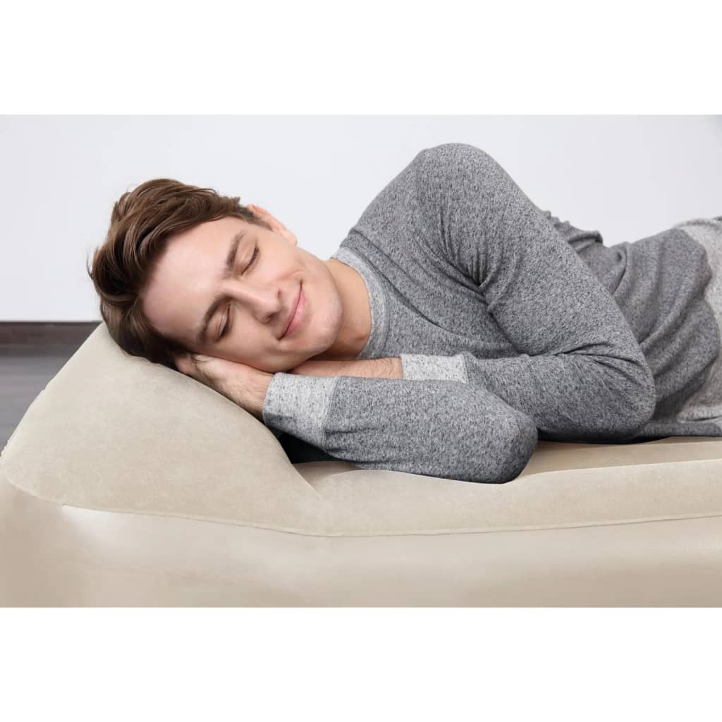 Bestway Materasso ad Aria Tritech per 2 Persone 203x152x42 cm Beige