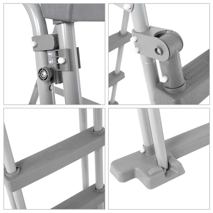 Bestway Set Piscina Power Steel Comfort Jet Series Ovale 610x366x122cm 92855