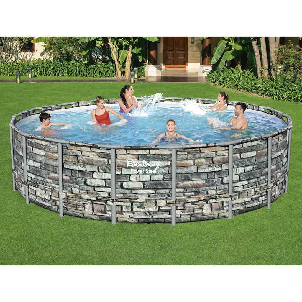 Bestway Piscina Power Steel 549x132 cm 92854