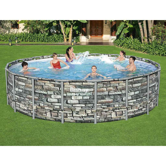 Bestway Piscina Power Steel 549x132 cm 92854