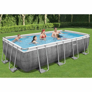 Bestway Power Steel Set Piscina Rettangolare 549x274x122 cm 92866