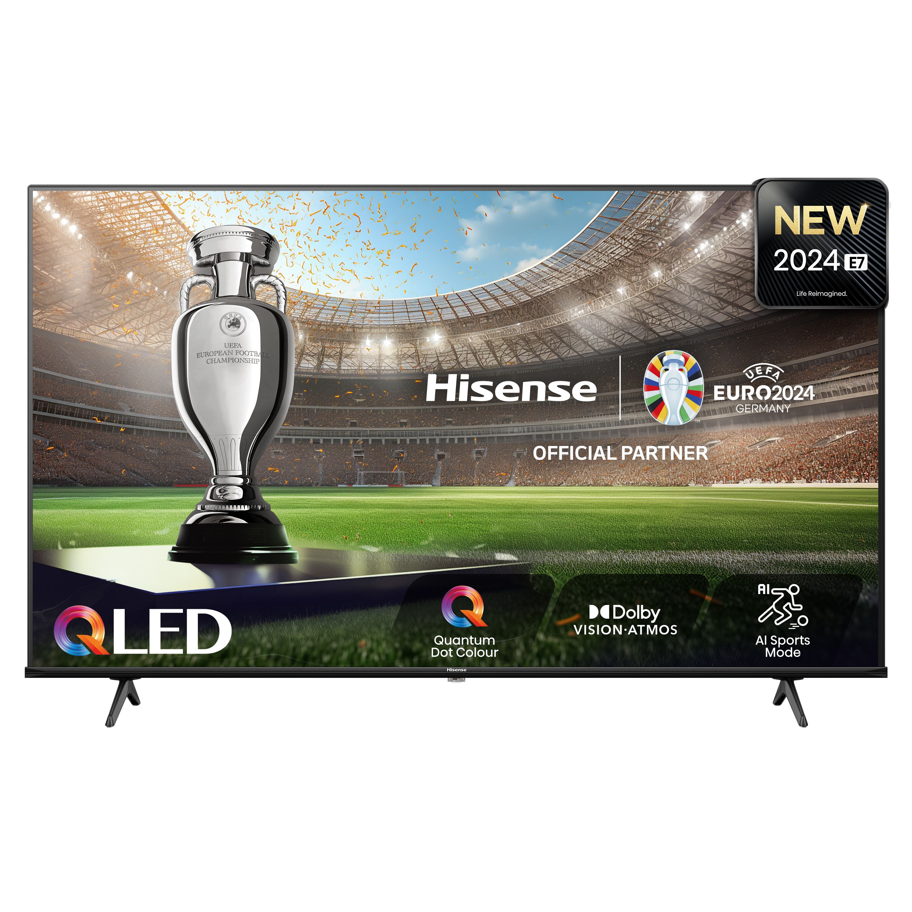 Hisense tv qled 43" 4k ultra hd 43e7nq