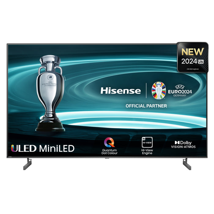 Hisense tv mini-led 50" 4k ultra hd 50u6nq