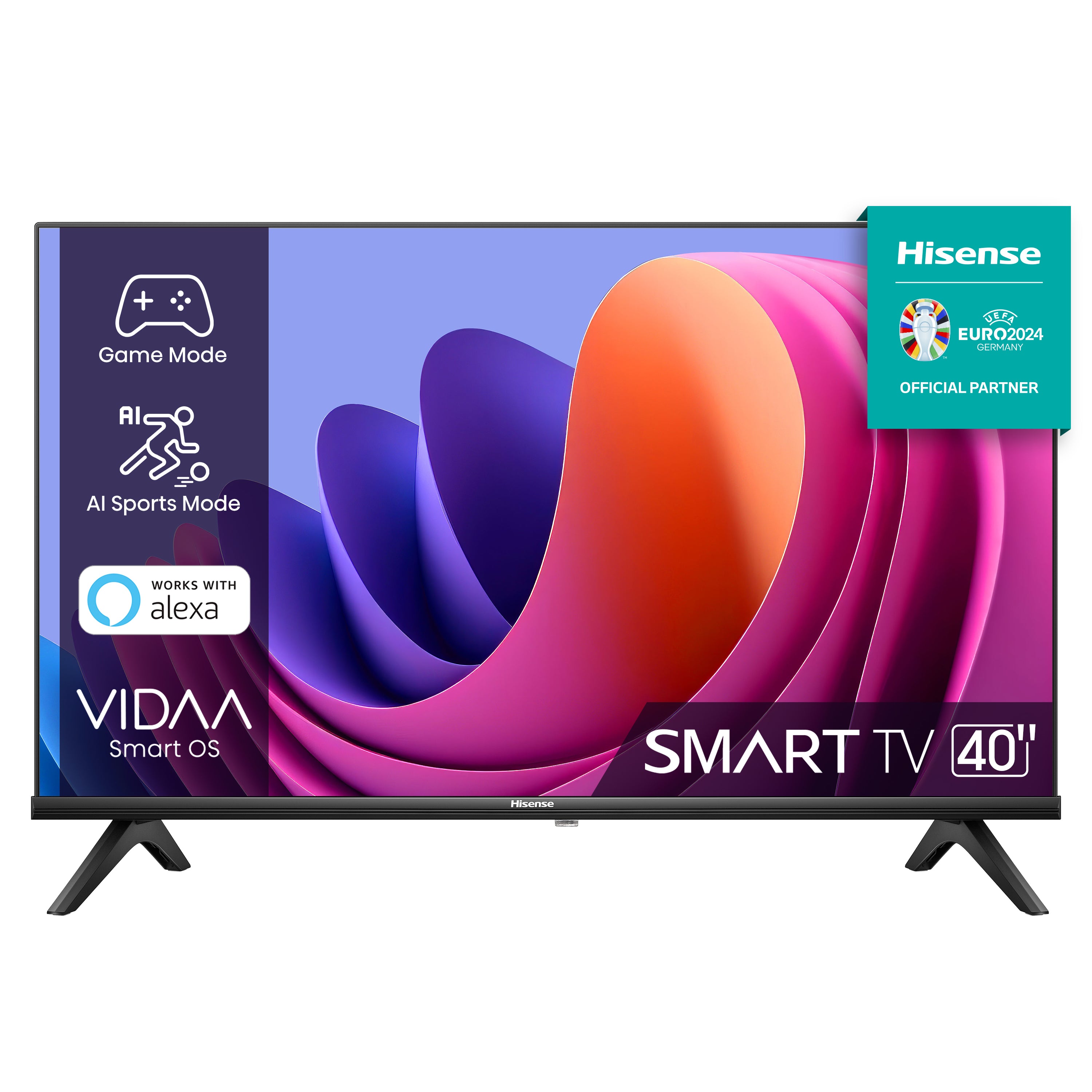 Hisense smart tv 40" full hd 40a4n