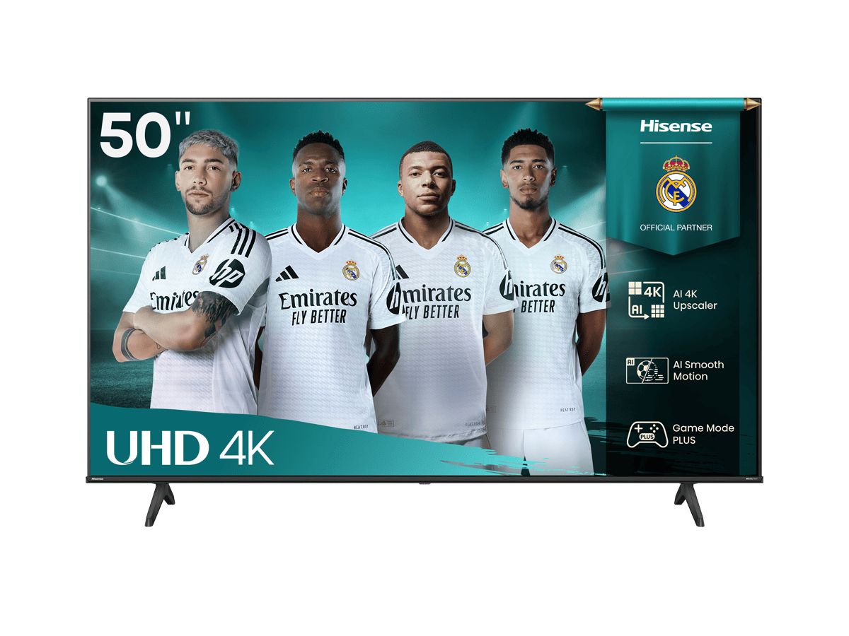 Hisense smart tv uhd 4k 50 vidaa 8 black - 50a6q