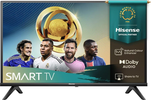 Hisense smart tv dled full hd 40 vidaa 8 black - 40a4q