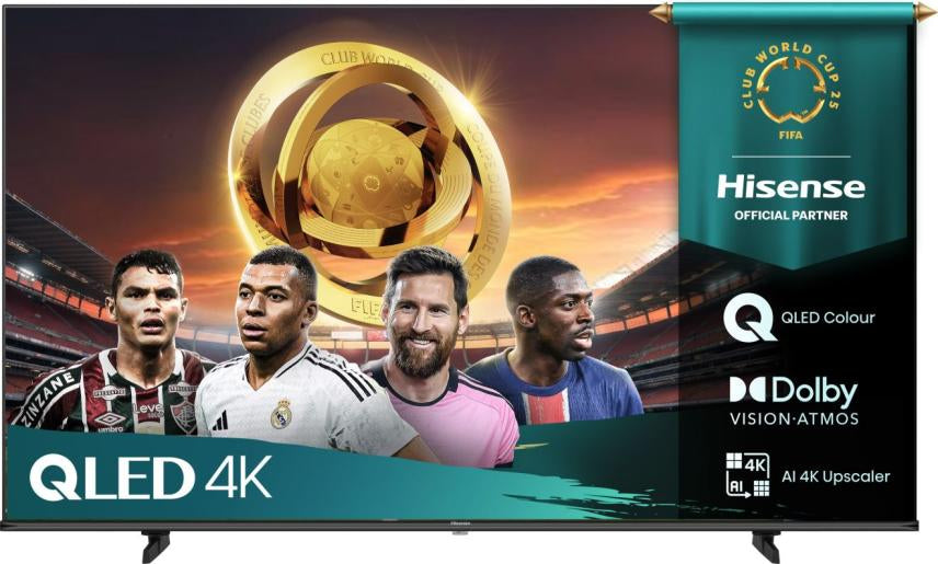 Hisense smart tv qled 4k 43 vidaa 8 black - 43e7q