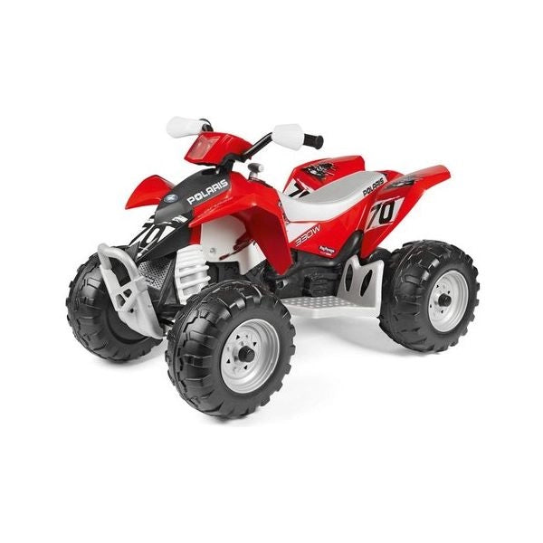 Moto elettrica peg perego igor0099 outlaw 330w nero e rosso