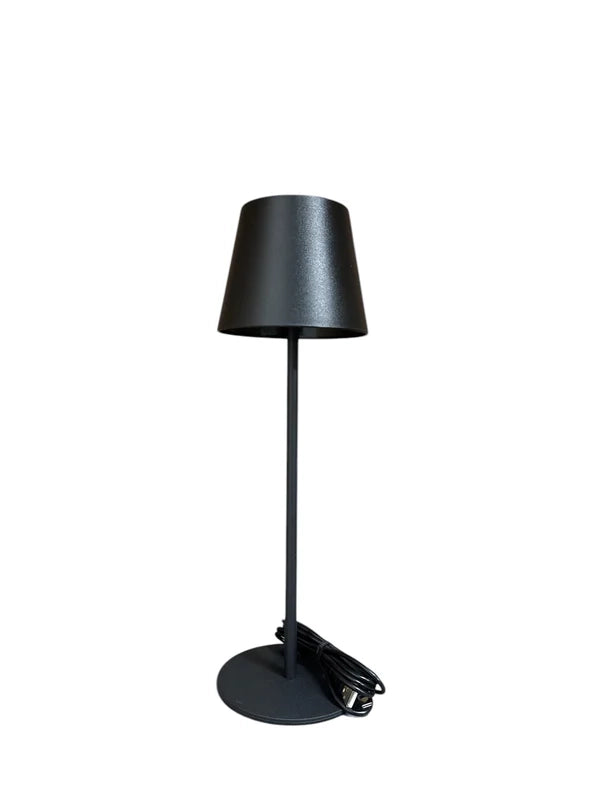 Imperia Lampada da tavolo led ricaricabile dimmerabile Thelma 3CCT 3W 280lm nero