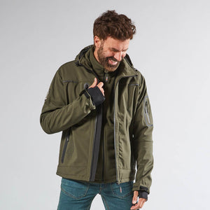 U-Power GIACCA SOFTSHELL SPACE Col. Verde  Mis. XXL