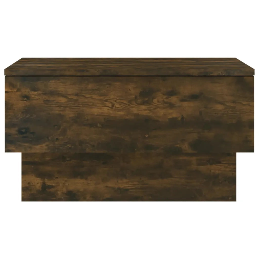 Comodini a Muro 2 pz Rovere Fumo 816941