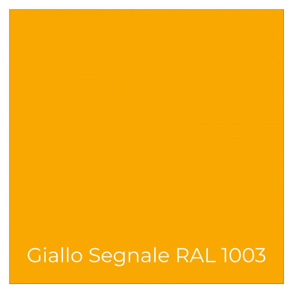 Kit 3 pezzi ferroplus gel smalto sintetico antiruggine giallo segnale 750 ml