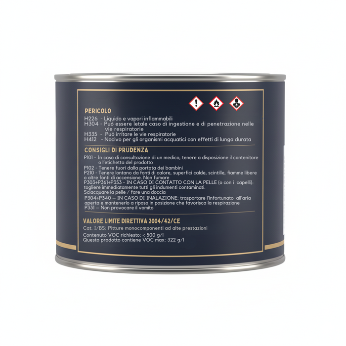 Kit 3 pezzi ferroplus gel smalto sintetico antiruggine grigio grafite 750 ml