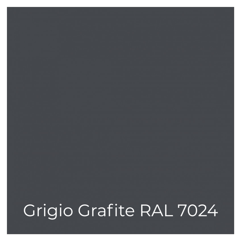 Kit 3 pezzi ferroplus gel smalto sintetico antiruggine grigio grafite 750 ml