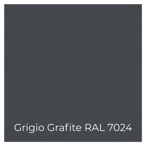 Kit 3 pezzi ferroplus gel smalto sintetico antiruggine grigio grafite 750 ml