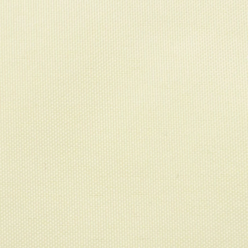 Vela ombreggiante triangolare in tessuto Oxford 4 x 4 x 4 m crema 02_0009866