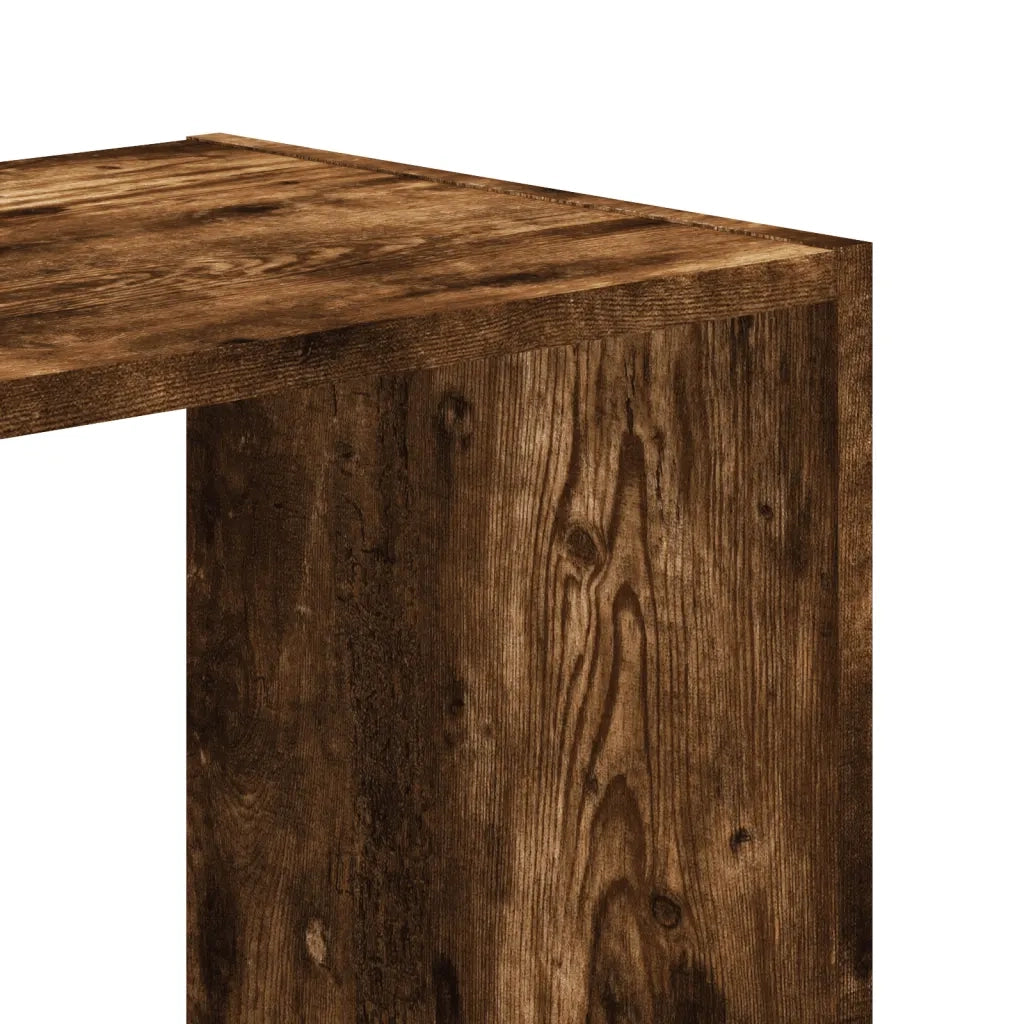 vidaXL Libreria Rovere Fumo 68,5x32x75 cm in Legno Multistrato