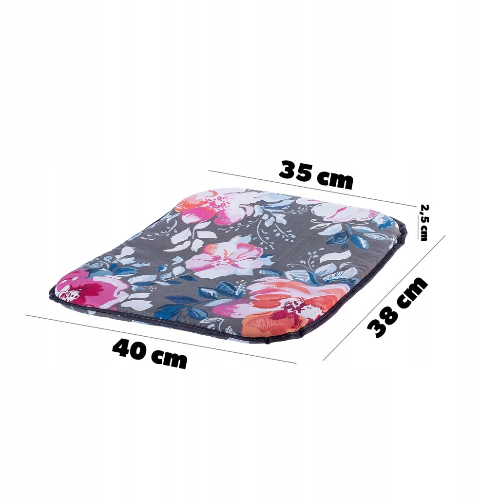 Cuscino per sedia da giardino KADAX, balcone, terrazzo, giardino, 40x38 cm, comodo