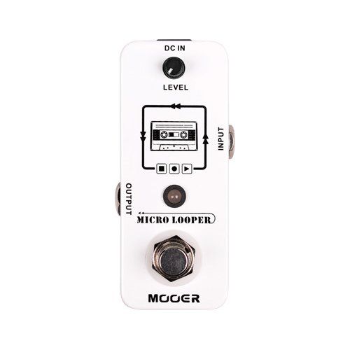 Multieffetto chitarra mooer micro looper white - 6943206790914