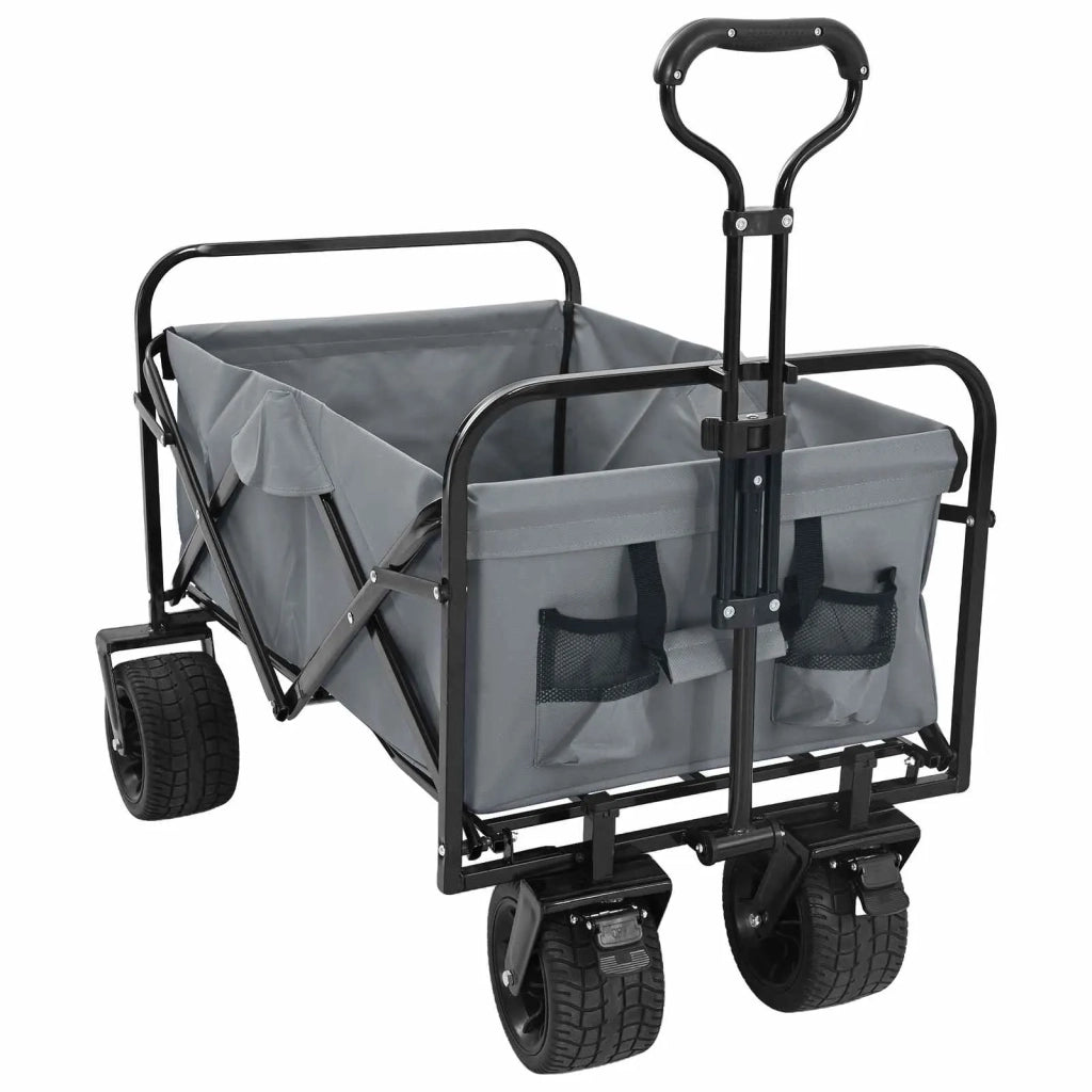 Carrello Pieghevole Grigio 89 x 63 x 96 cm CFW6716572