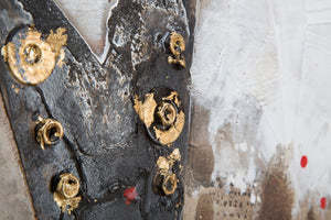 Dipinto su Tela Chitarre Arty 120x3,5x90 cm in Legno e Canvas