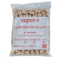 TAPPO A FUNGO SINTETICO Ø mm 19 x 20 - testa Ø mm 28x13- 100 pezzi  - ENOLANDIA